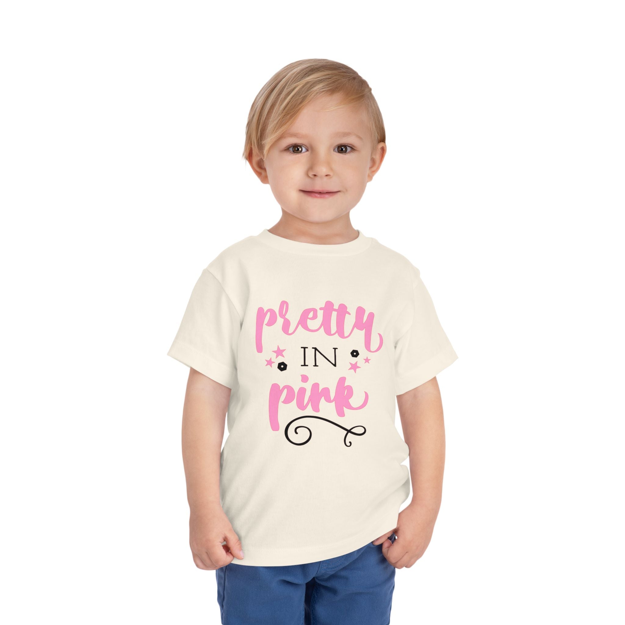Pretty in Pink Toddler Tee