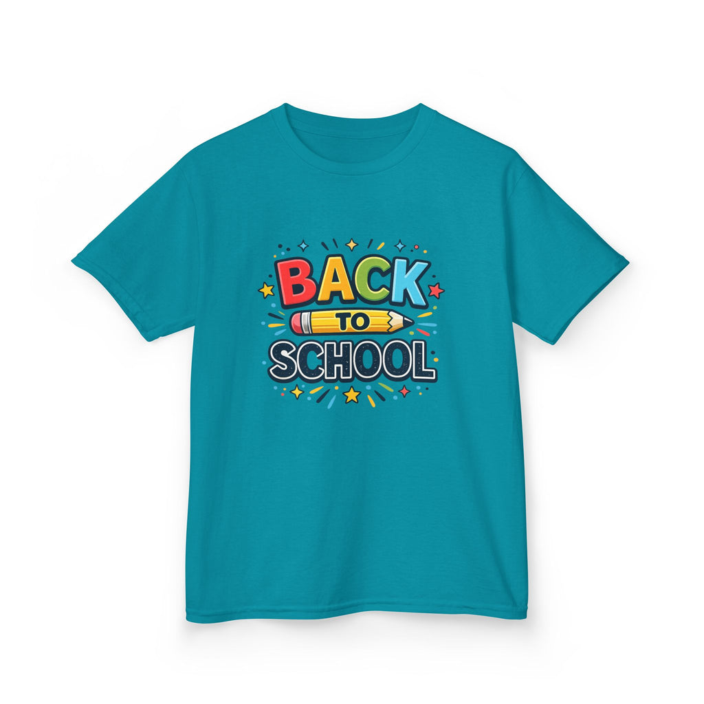 Back to School Kids T-Shirt — Colorful Pencil Design