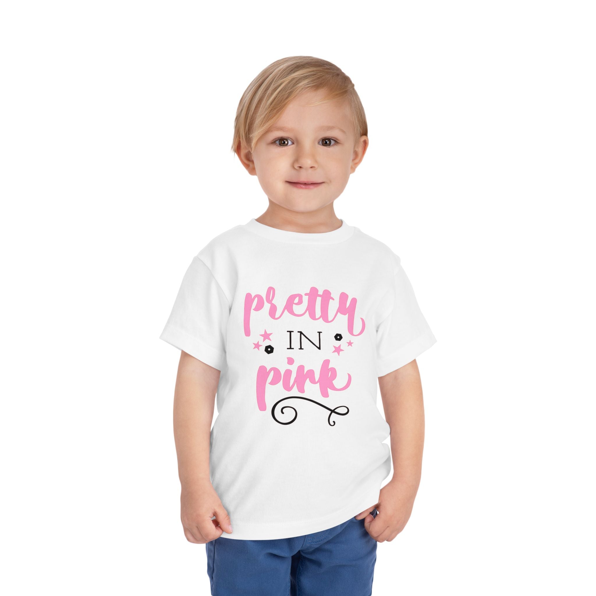 Pretty in Pink Toddler Tee