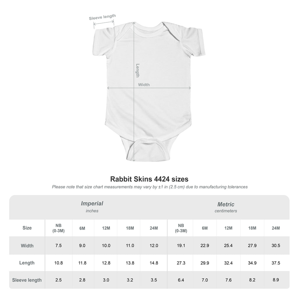 Infant Bodysuit - "Made With Love"