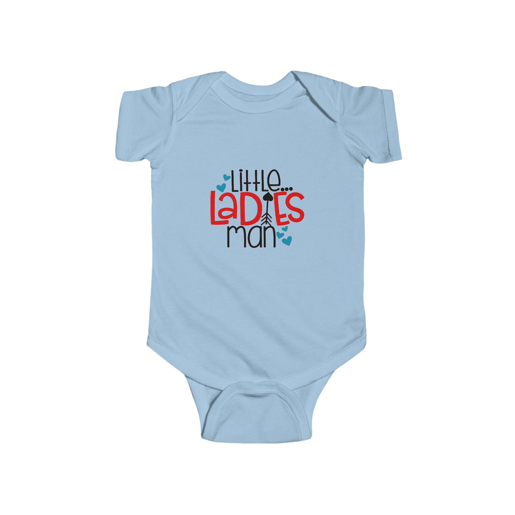 Little Ladies Man Infant Bodysuit - Cute Baby Boy Onesie