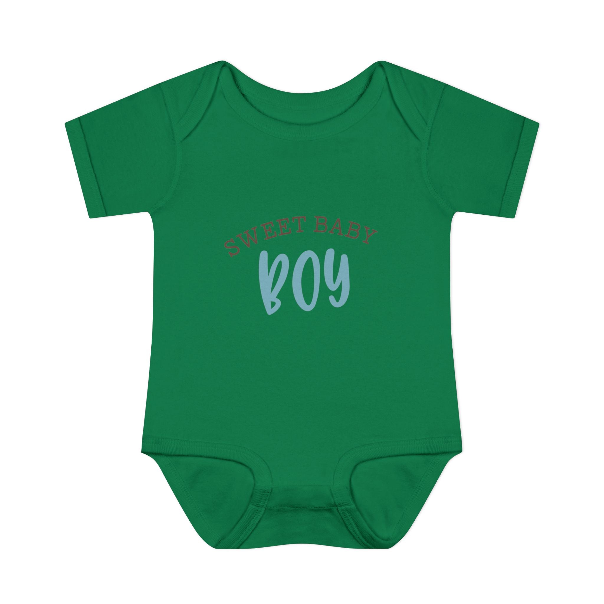 Sweet Baby Boy Infant Bodysuit - Newborn Baby Shower Gift