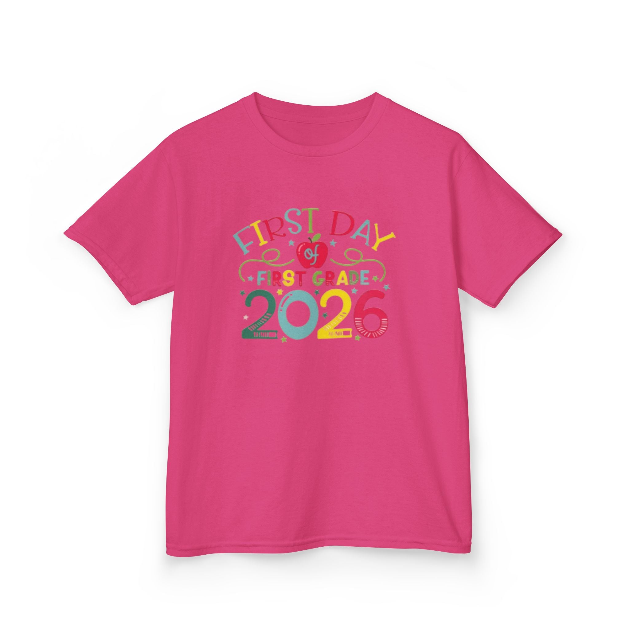 First Day First Grade 2026 Kids T-Shirt