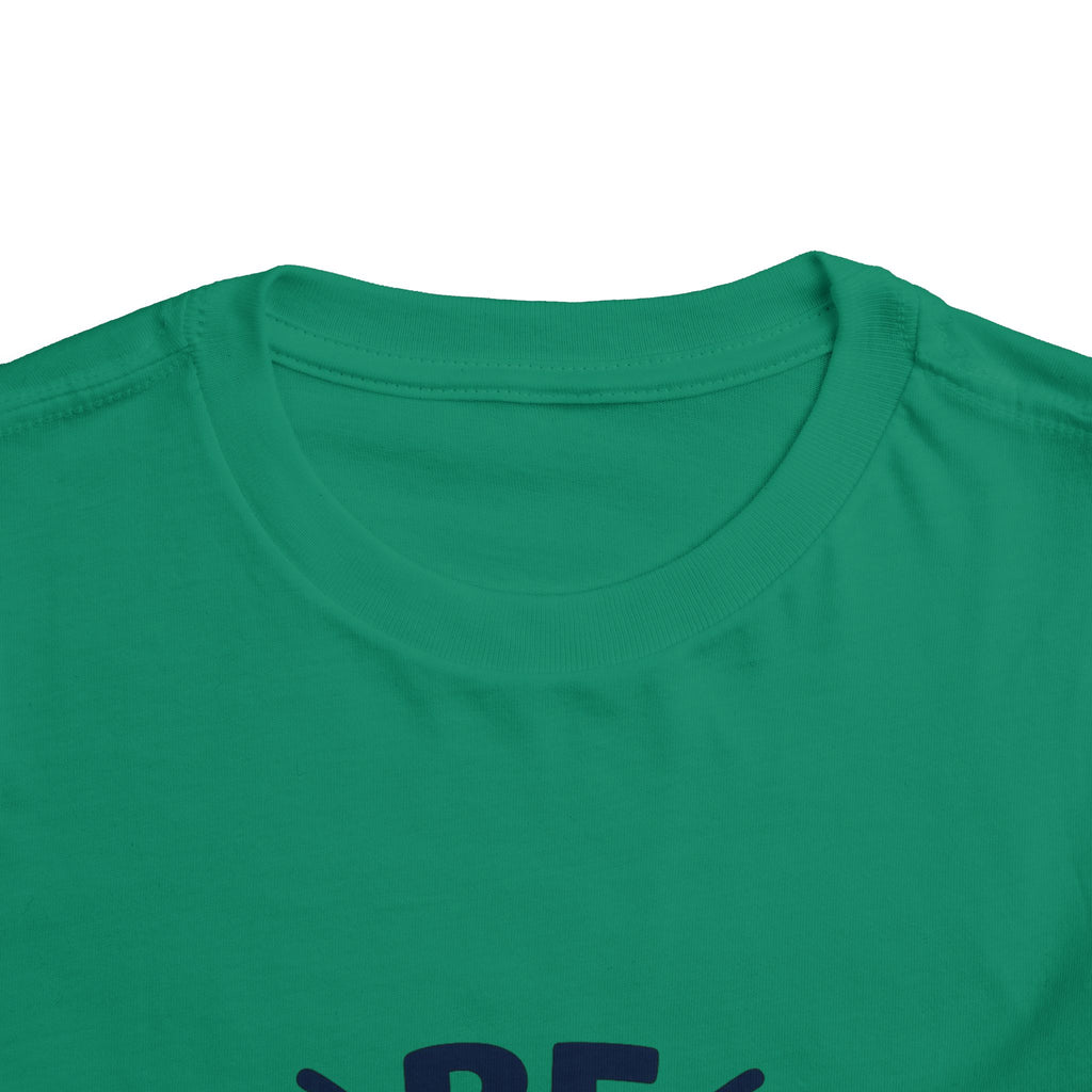 Be Nice Toddler Tee - Colorful Heart Kindness Shirt for Kids