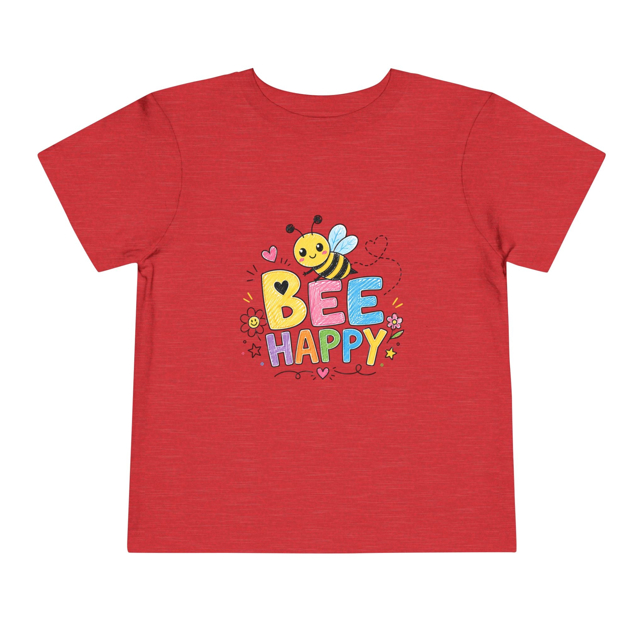 "Bee Happy" Toddler Tee
