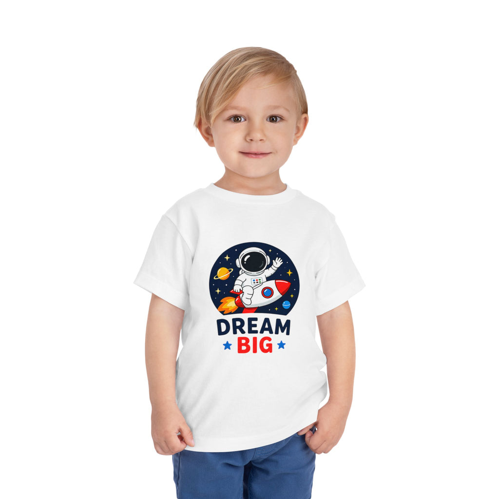 Toddler Tee - 'Dream Big' Astronaut Rocket Space Shirt