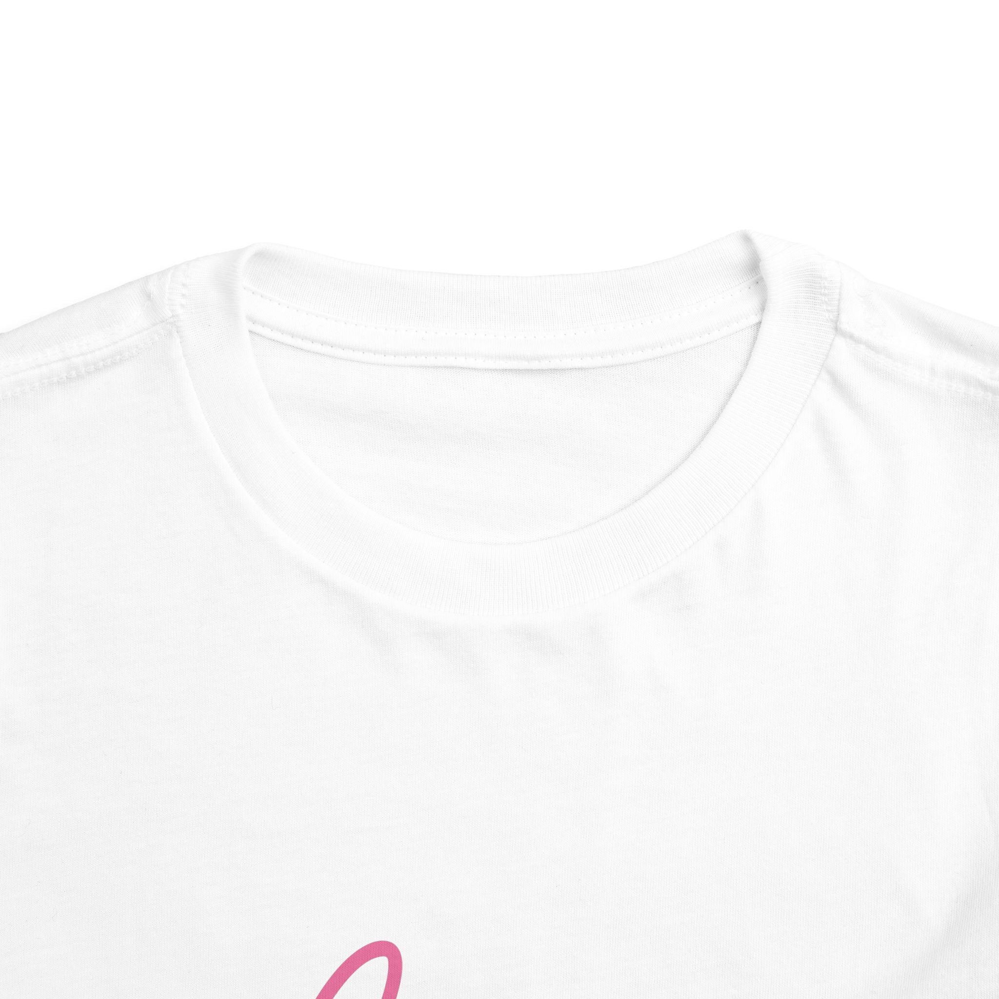 Sugar & Spice Toddler Tee — Pink "Sugar & Spice and Everything Nice" Graphic
