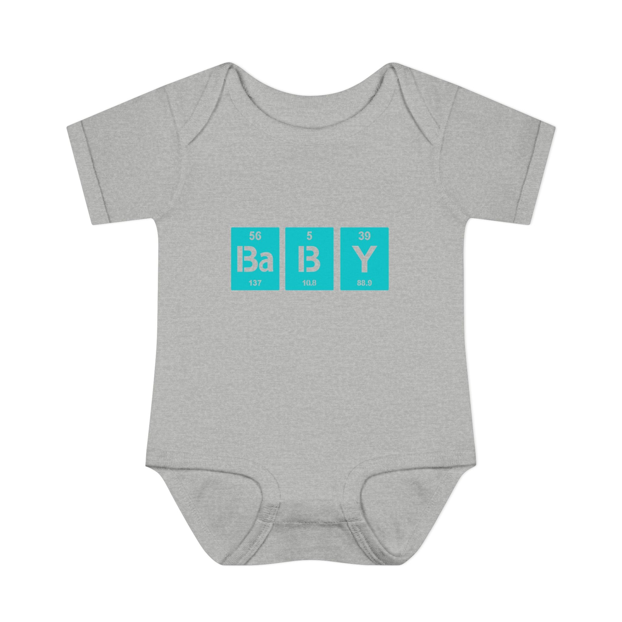 Baby Bodysuit "BaBY" Periodic Table Design