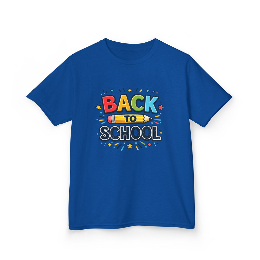 Back to School Kids T-Shirt — Colorful Pencil Design