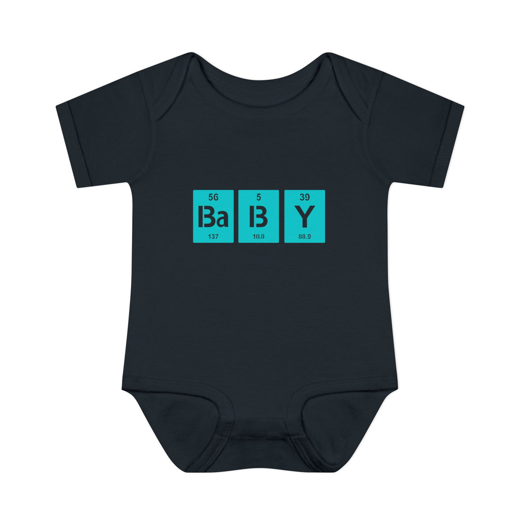 Baby Bodysuit "BaBy" Periodic Table Design – Cute Newborn Onesie Gift
