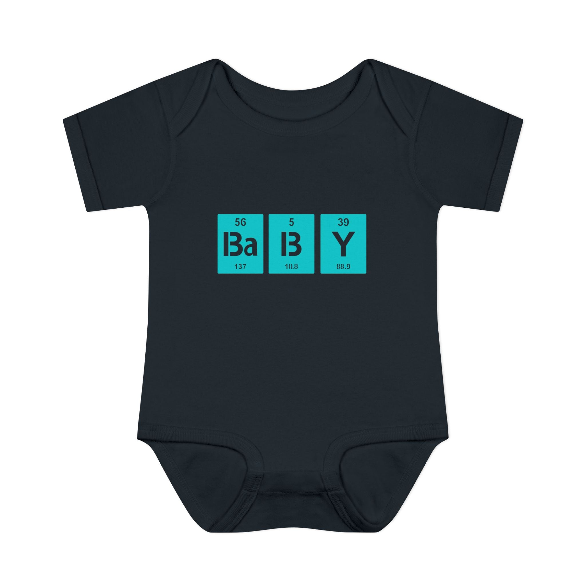 Baby Bodysuit "BaBy" Periodic Table Design – Cute Newborn Onesie Gift