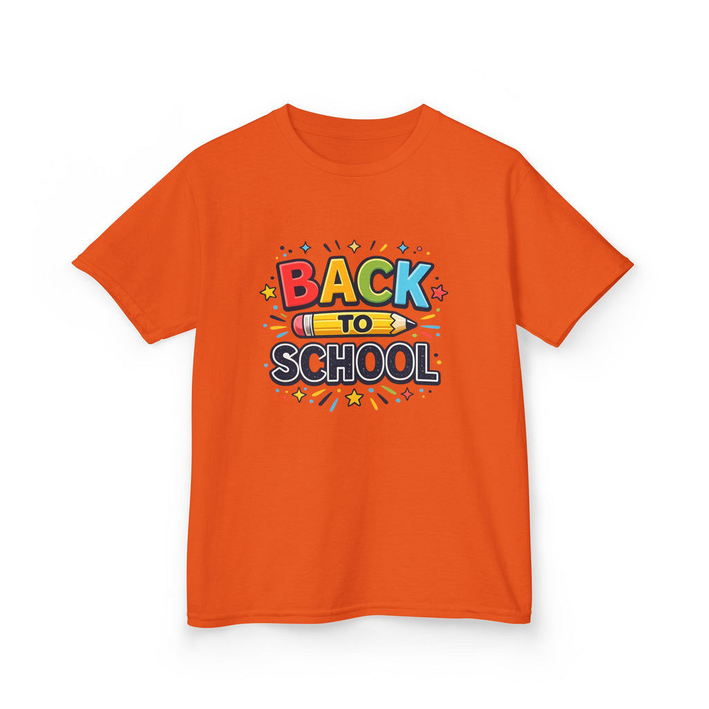 Back to School Kids T-Shirt — Colorful Pencil Design