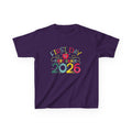 First Day First Grade 2026 Kids T-Shirt — Colorful Back-to-School Shirt