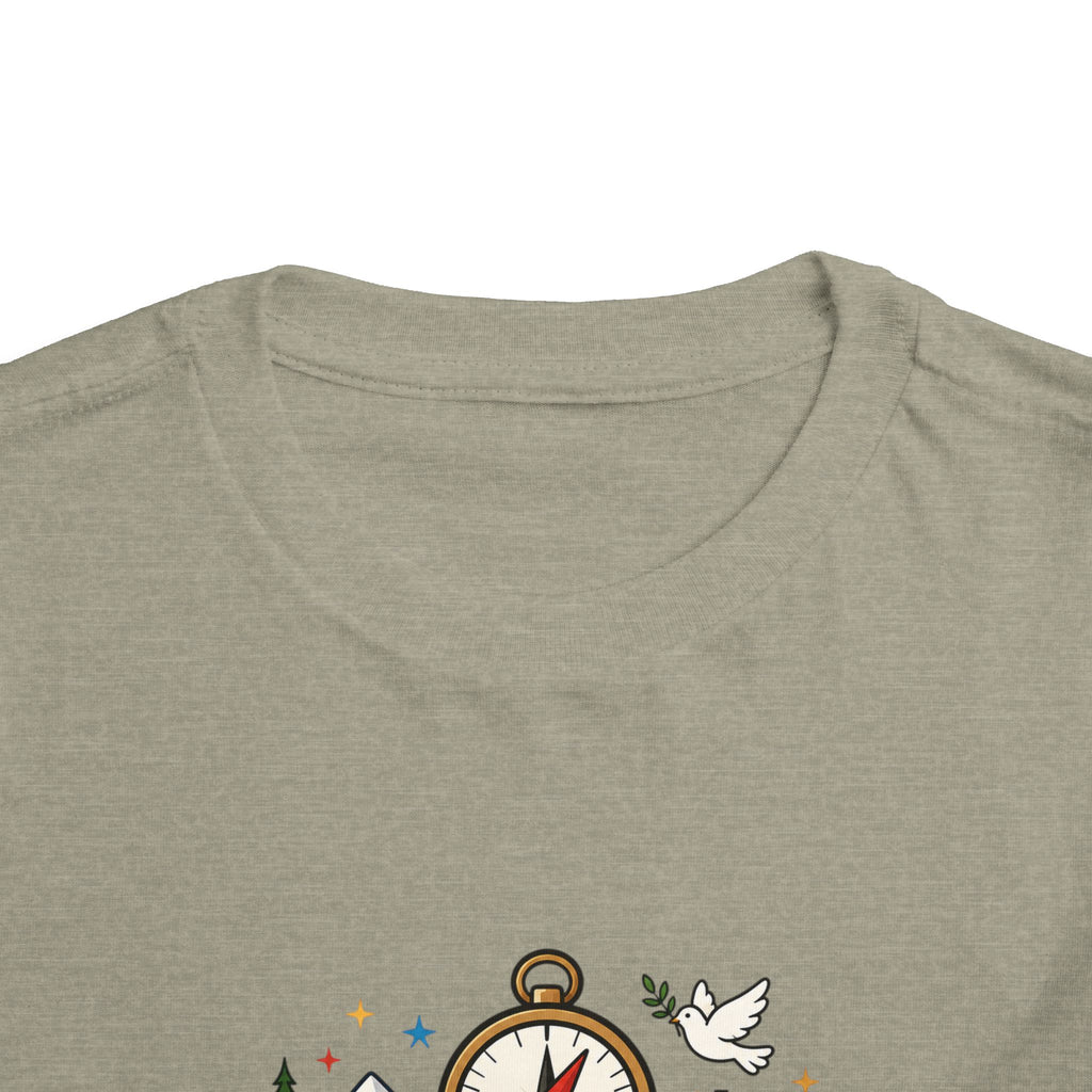 Toddler Tee - "Little Explorer" Christian Adventure Shirt