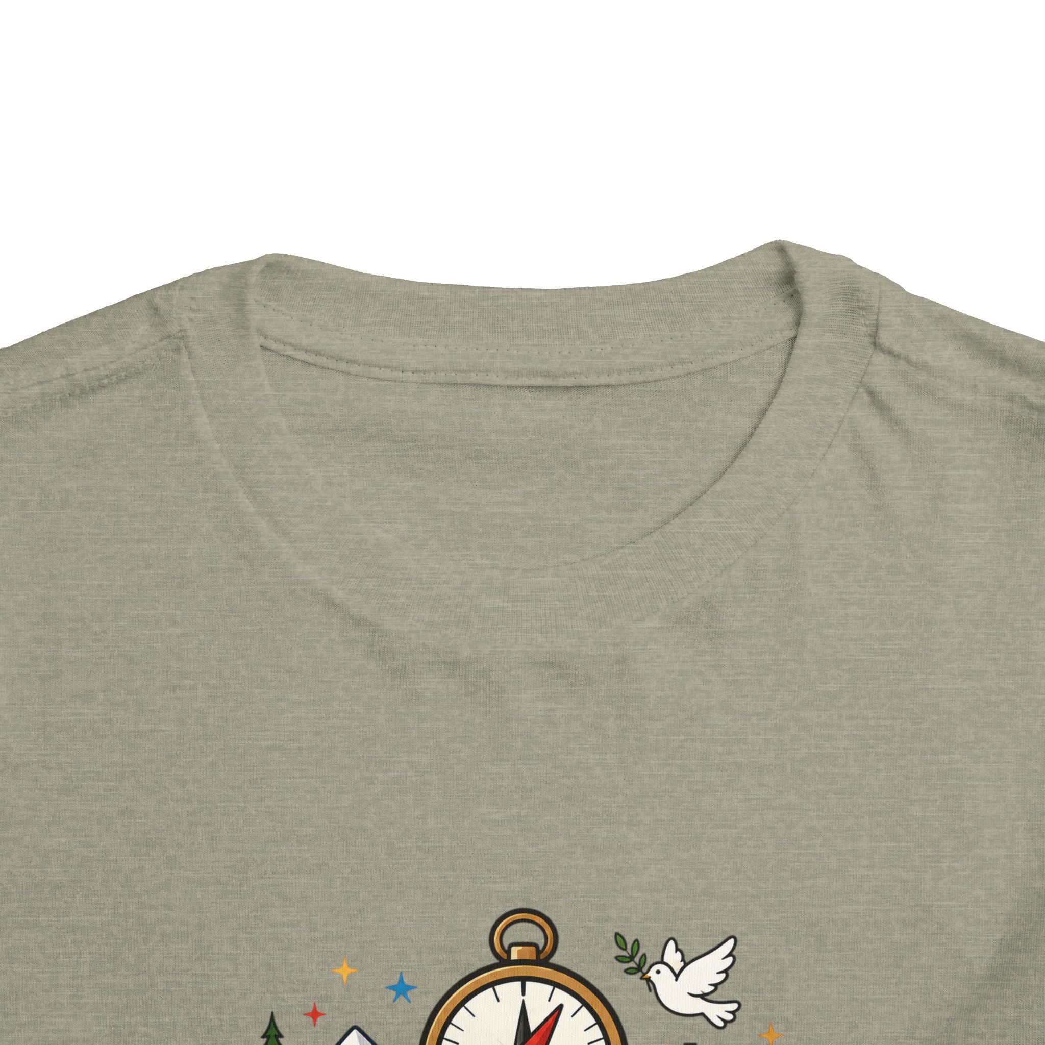 Toddler Tee - "Little Explorer" Christian Adventure Shirt
