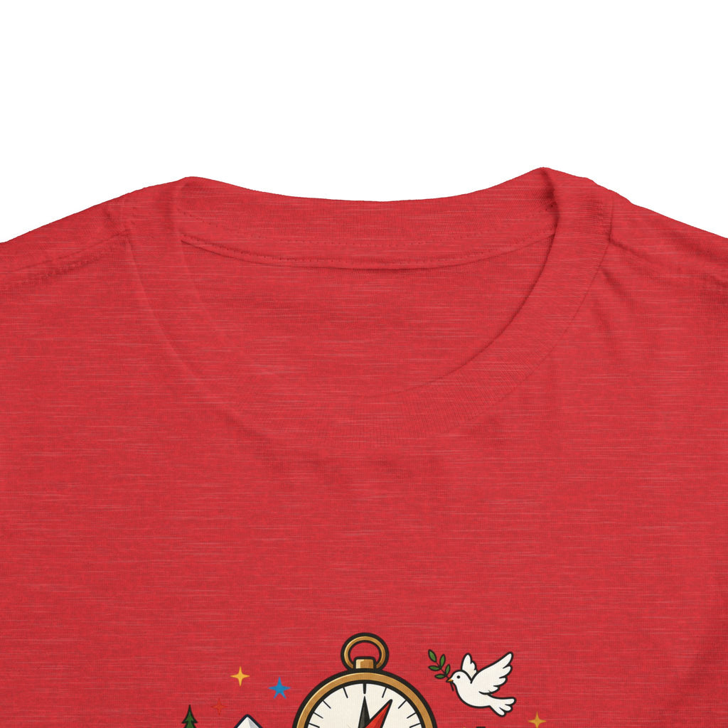 Toddler Tee - "Little Explorer" Christian Adventure Shirt