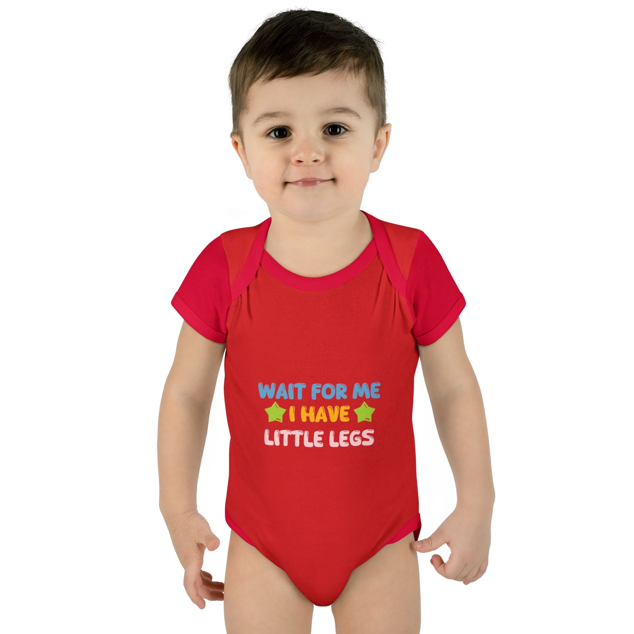 Infant Bodysuit - "Wait For Me I Have Little Legs" Cute Baby Onesie