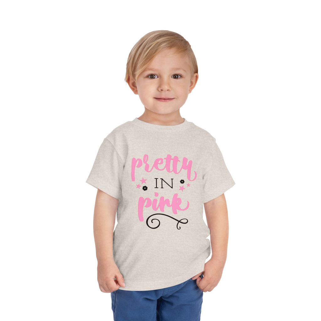 Pretty in Pink Toddler Tee