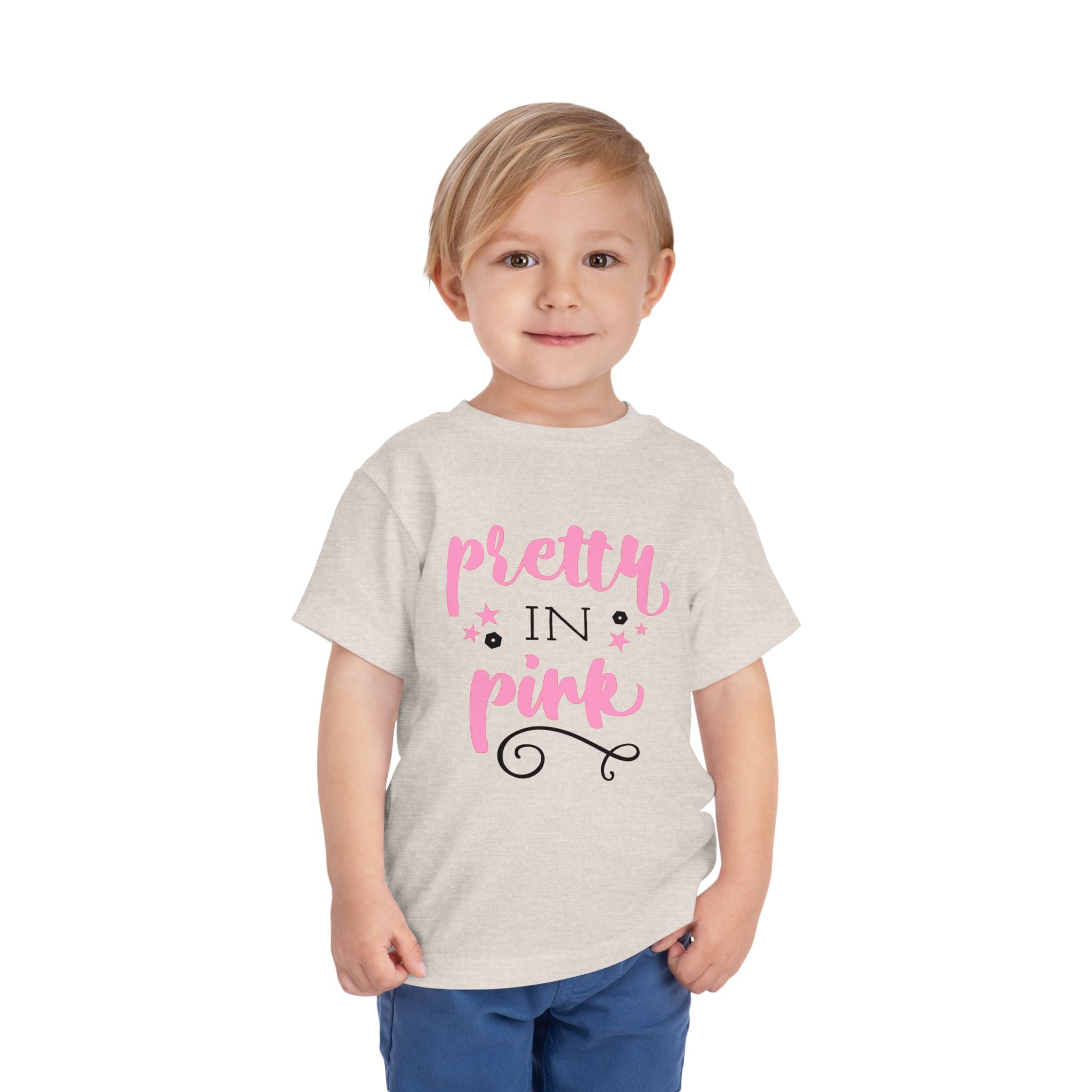 Pretty in Pink Toddler Tee