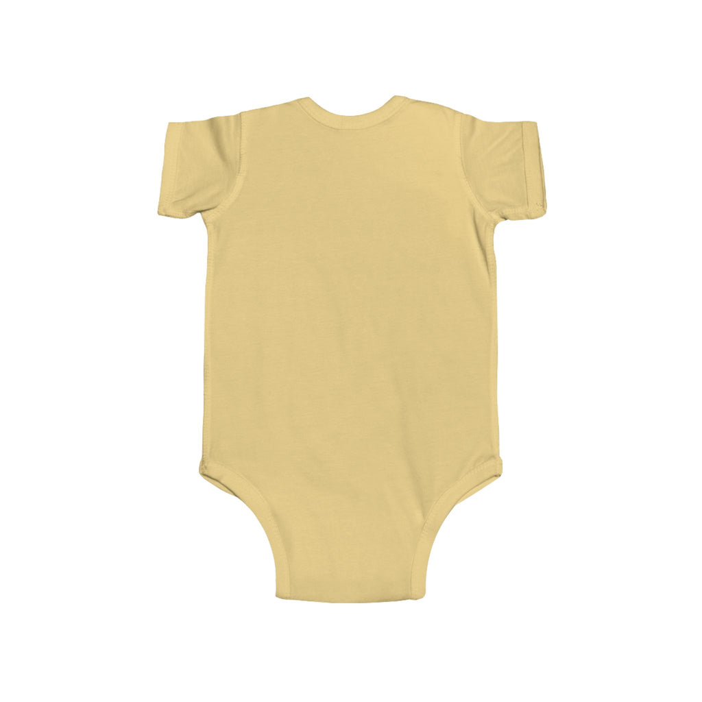 Baby Bodysuit — "Gift From Above" Pink Star Infant Onesie, Newborn Gift