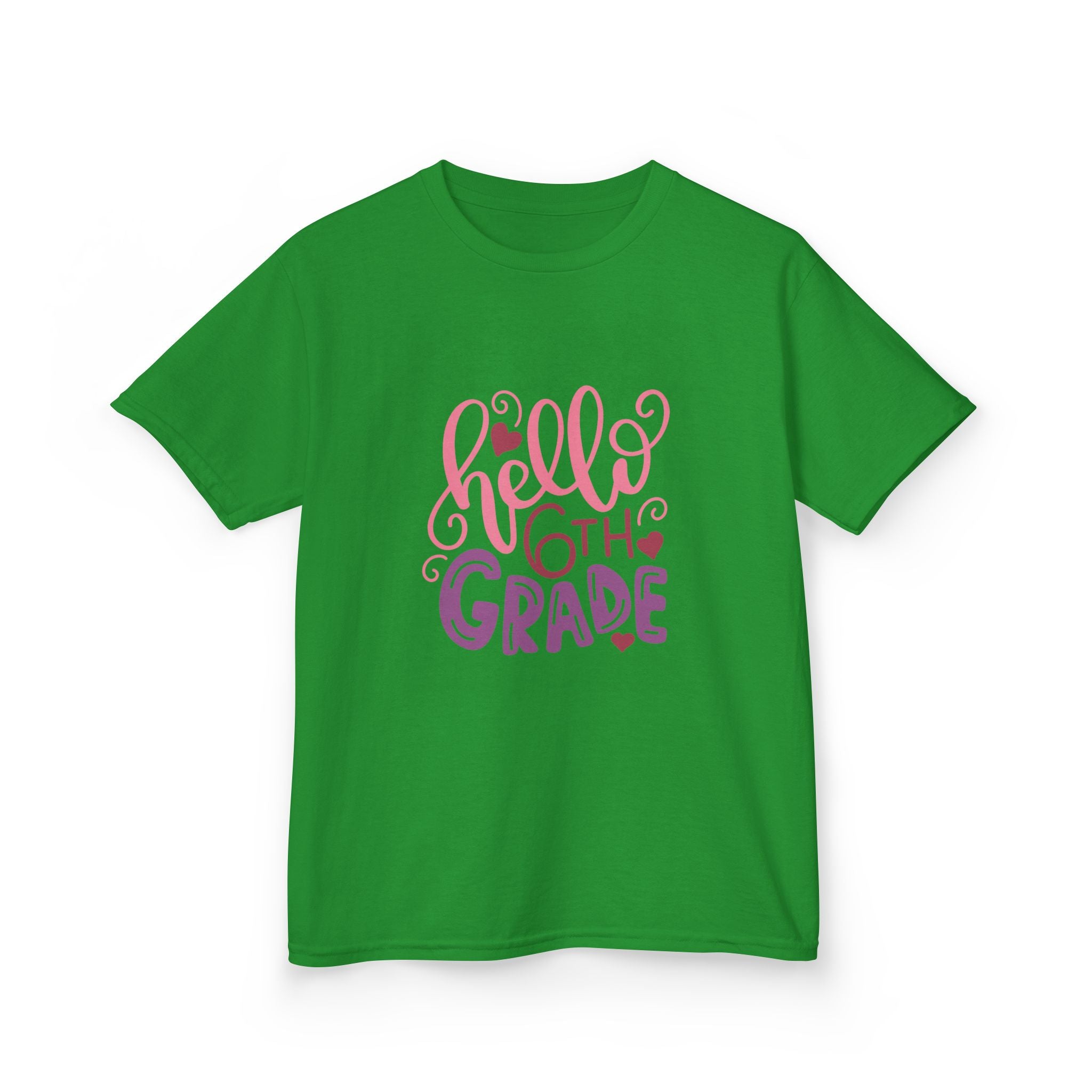 6th Grade Kids T‑Shirt — "Hello 6th Grade" Back-to-School Tee