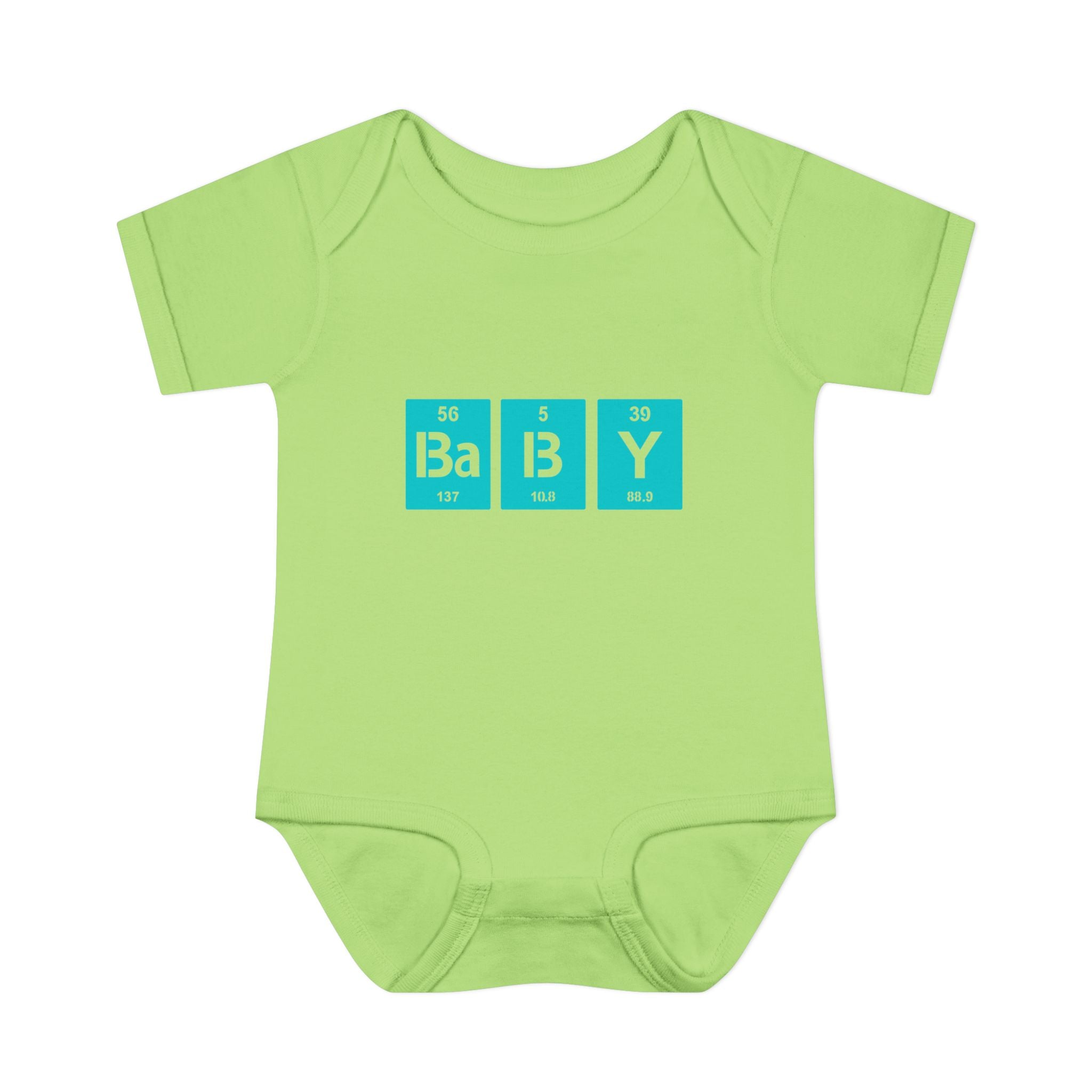 Baby Bodysuit "BaBY" Periodic Table Design