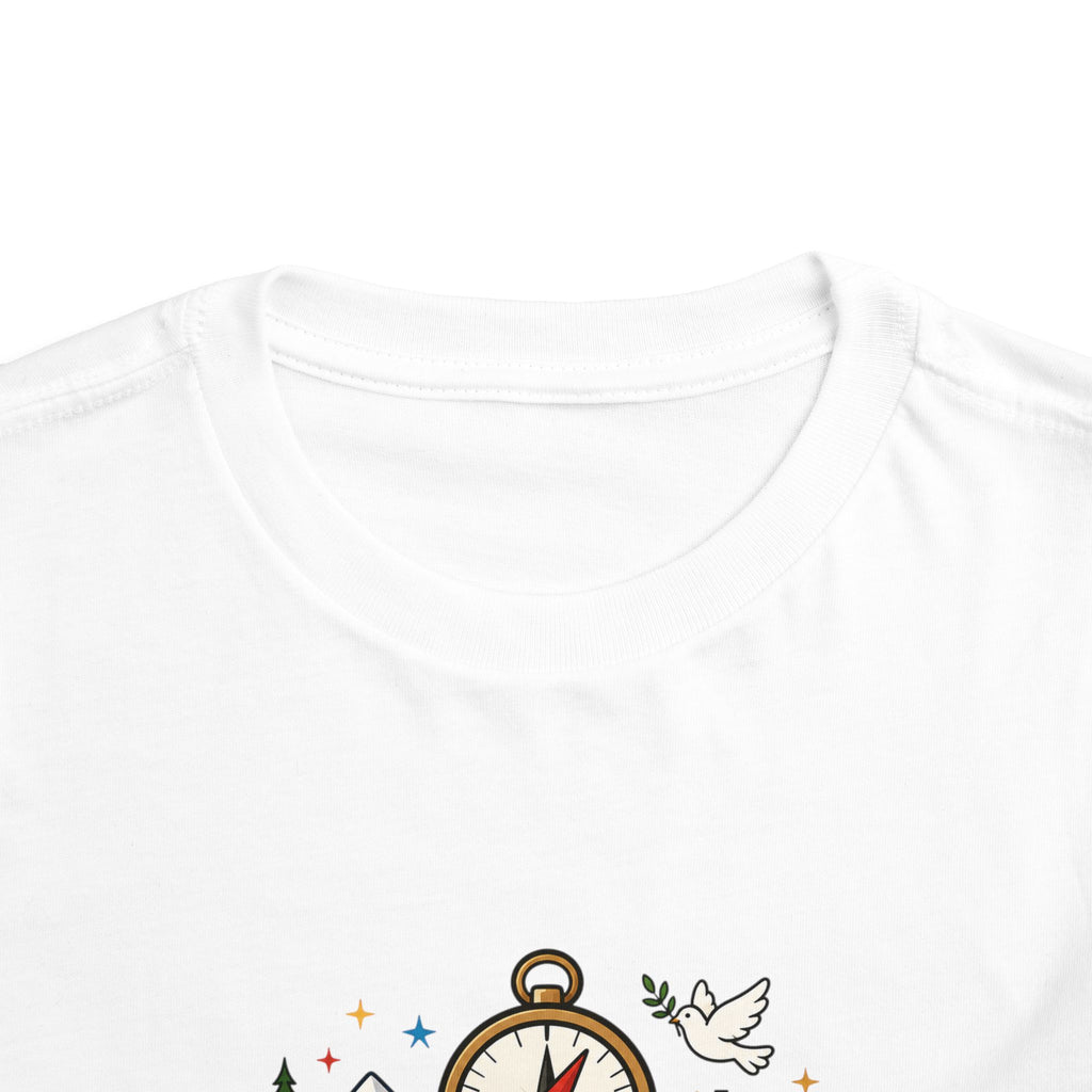 Toddler Tee - "Little Explorer" Christian Adventure Shirt
