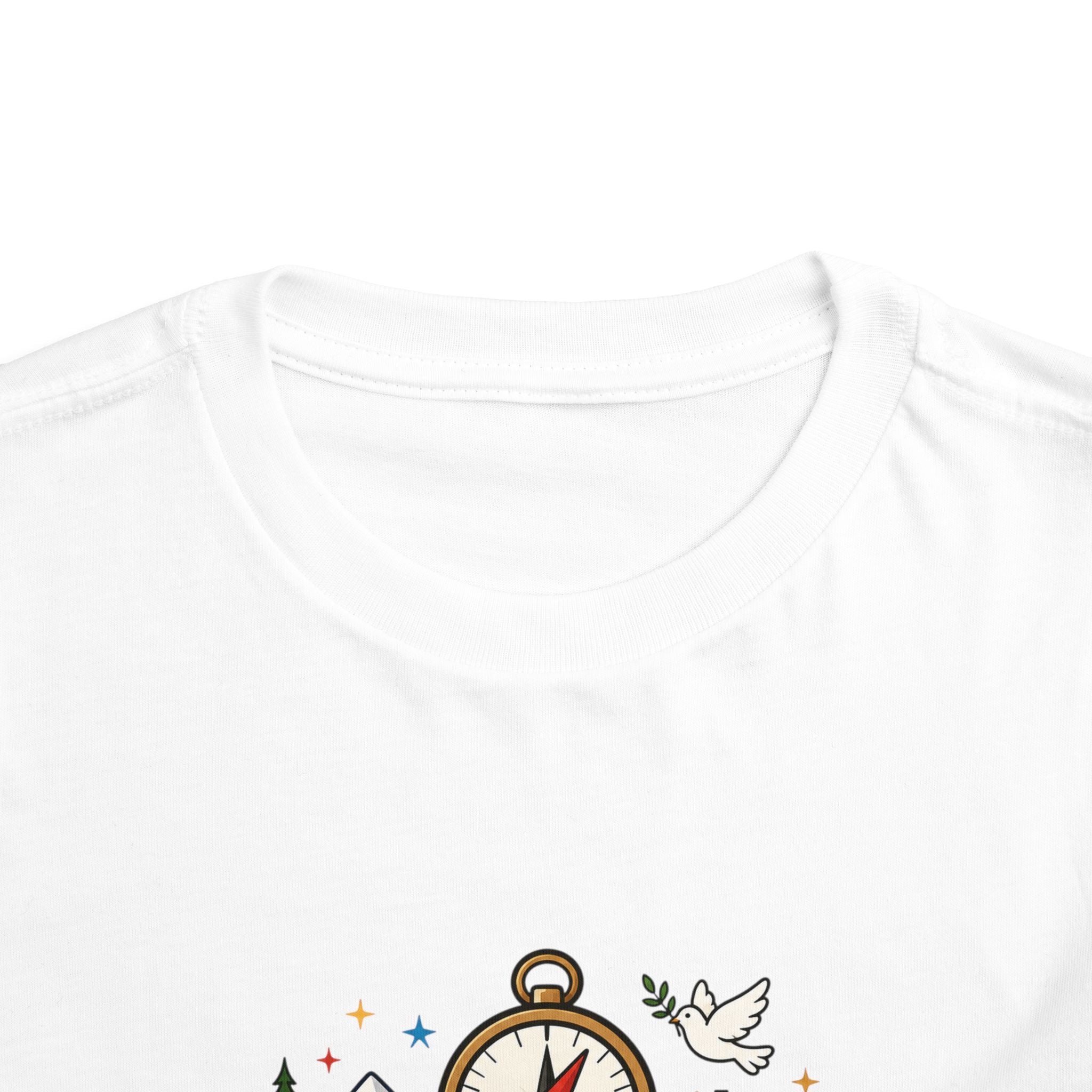 Toddler Tee - "Little Explorer" Christian Adventure Shirt