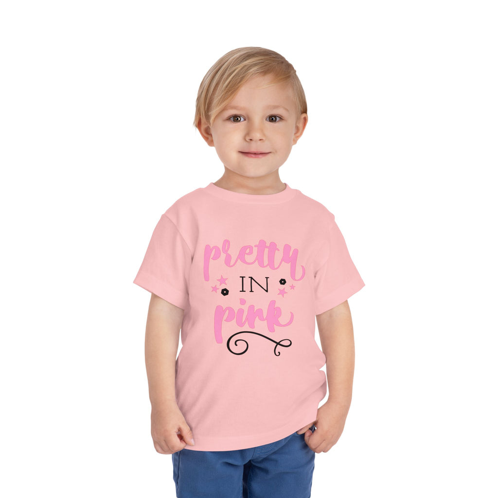 Pretty in Pink Toddler Tee