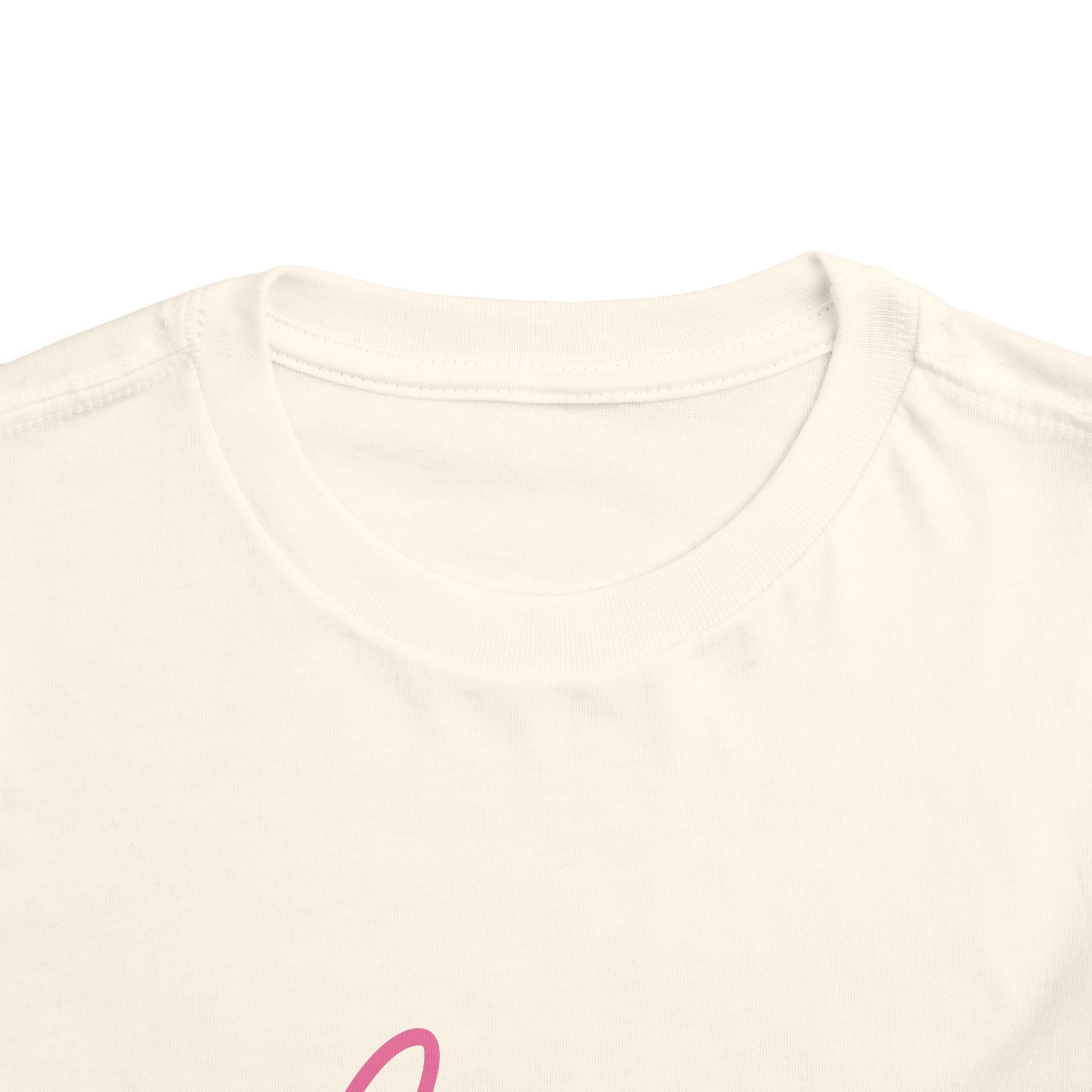 Sugar & Spice Toddler Tee — Pink "Sugar & Spice and Everything Nice" Graphic