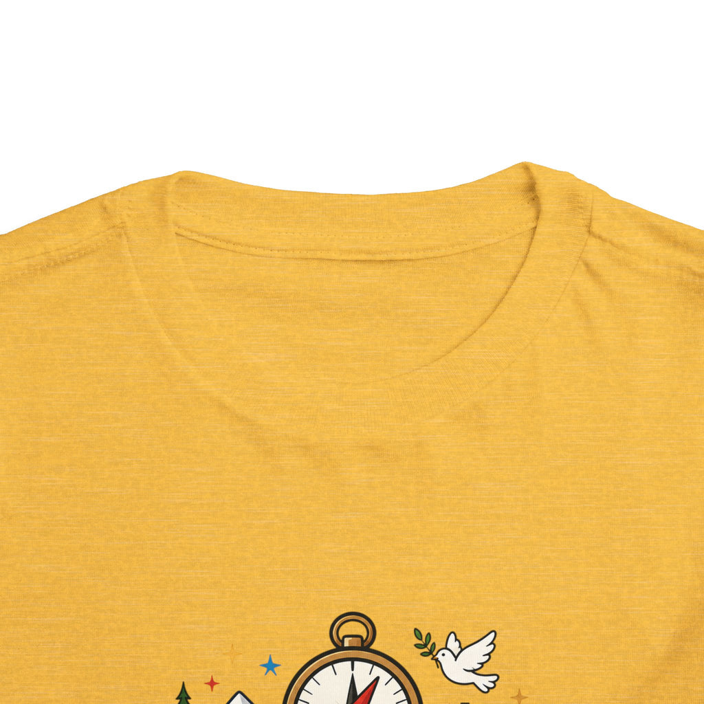 Toddler Tee - "Little Explorer" Christian Adventure Shirt