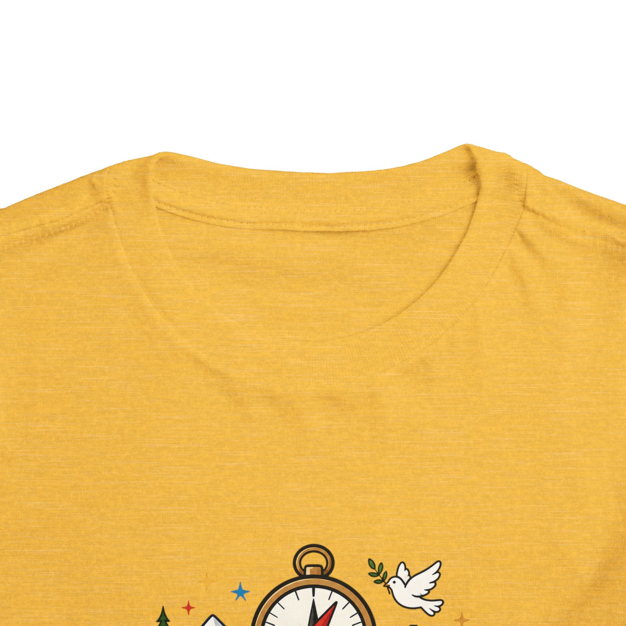 Toddler Tee - "Little Explorer" Christian Adventure Shirt