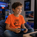 Kids T-Shirt — "Game Over Back to School" Gamer Graphic Tee