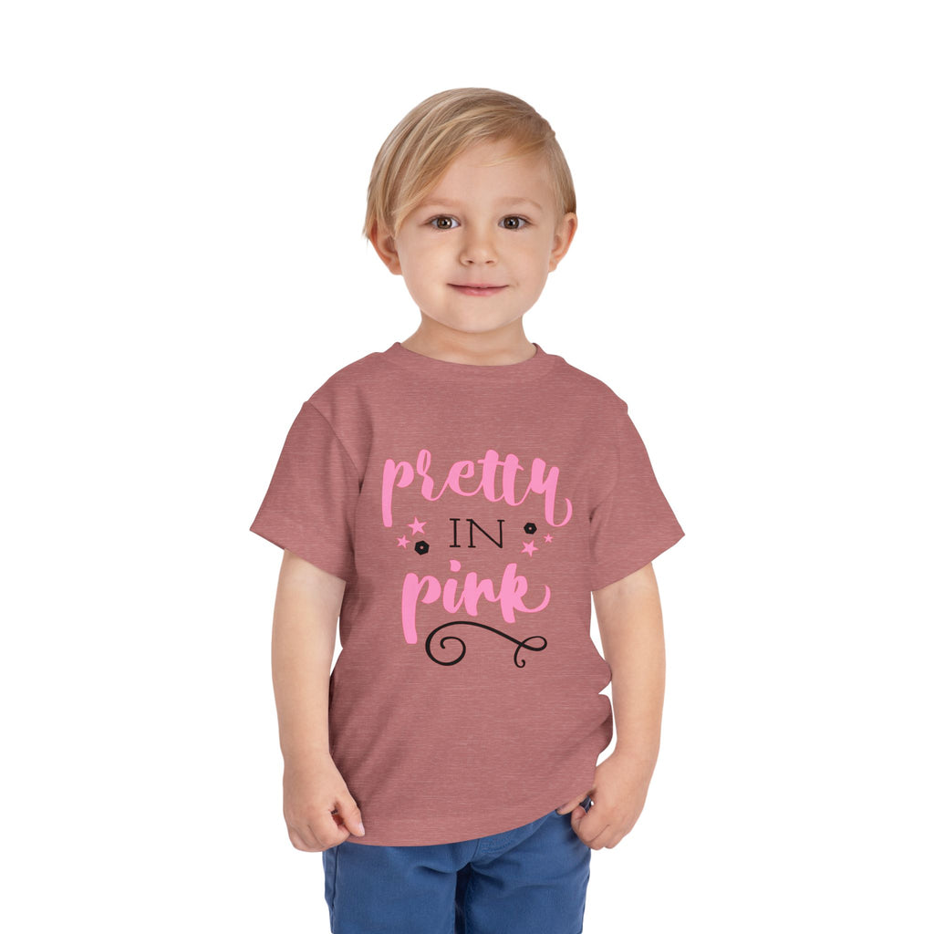 Pretty in Pink Toddler Tee