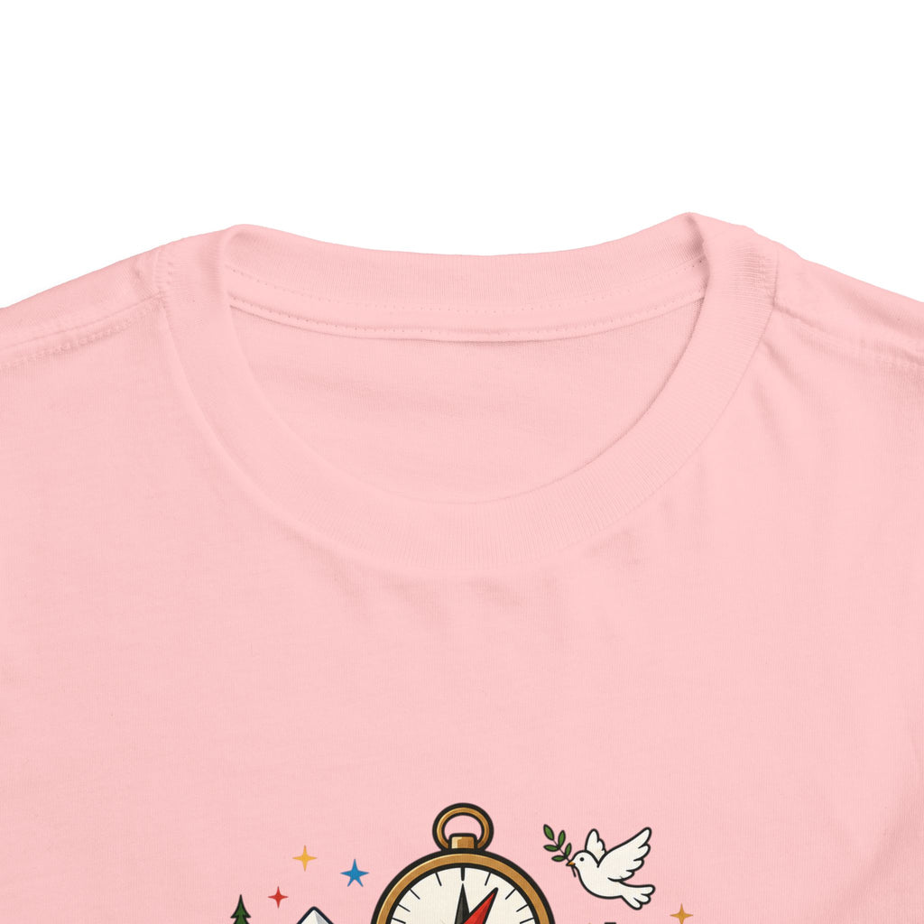 Toddler Tee - "Little Explorer" Christian Adventure Shirt