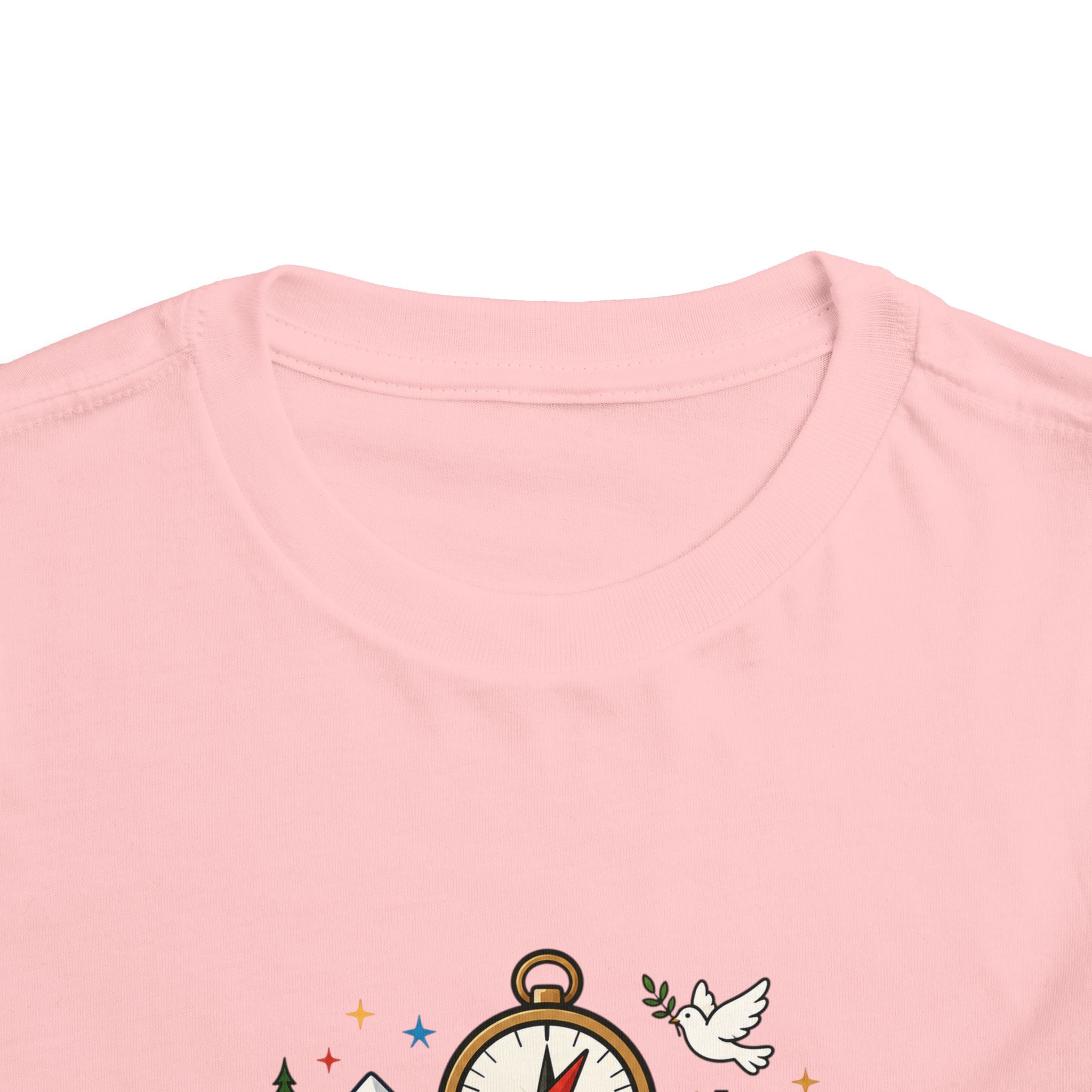 Toddler Tee - "Little Explorer" Christian Adventure Shirt