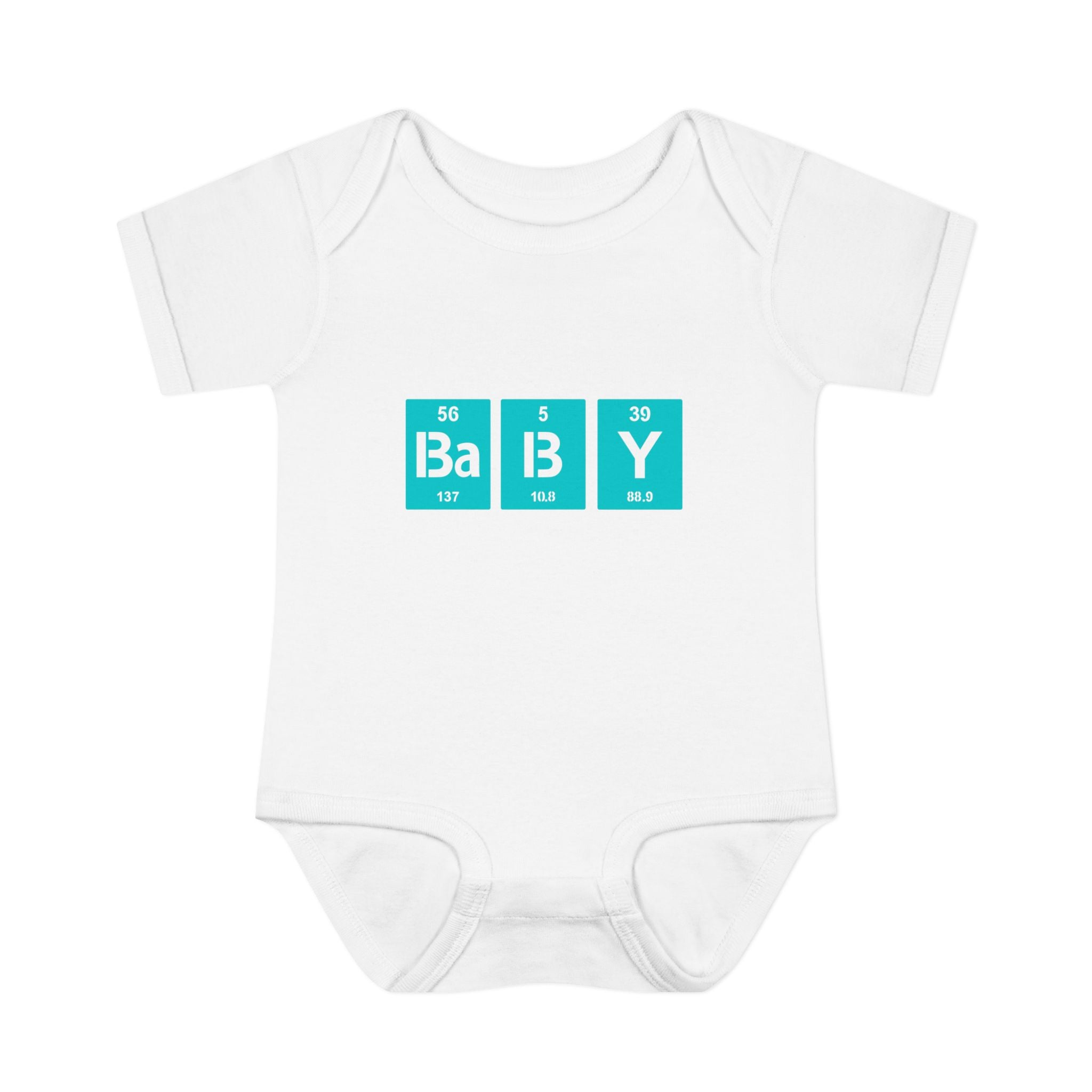 Baby Bodysuit "BaBY" Periodic Table Design