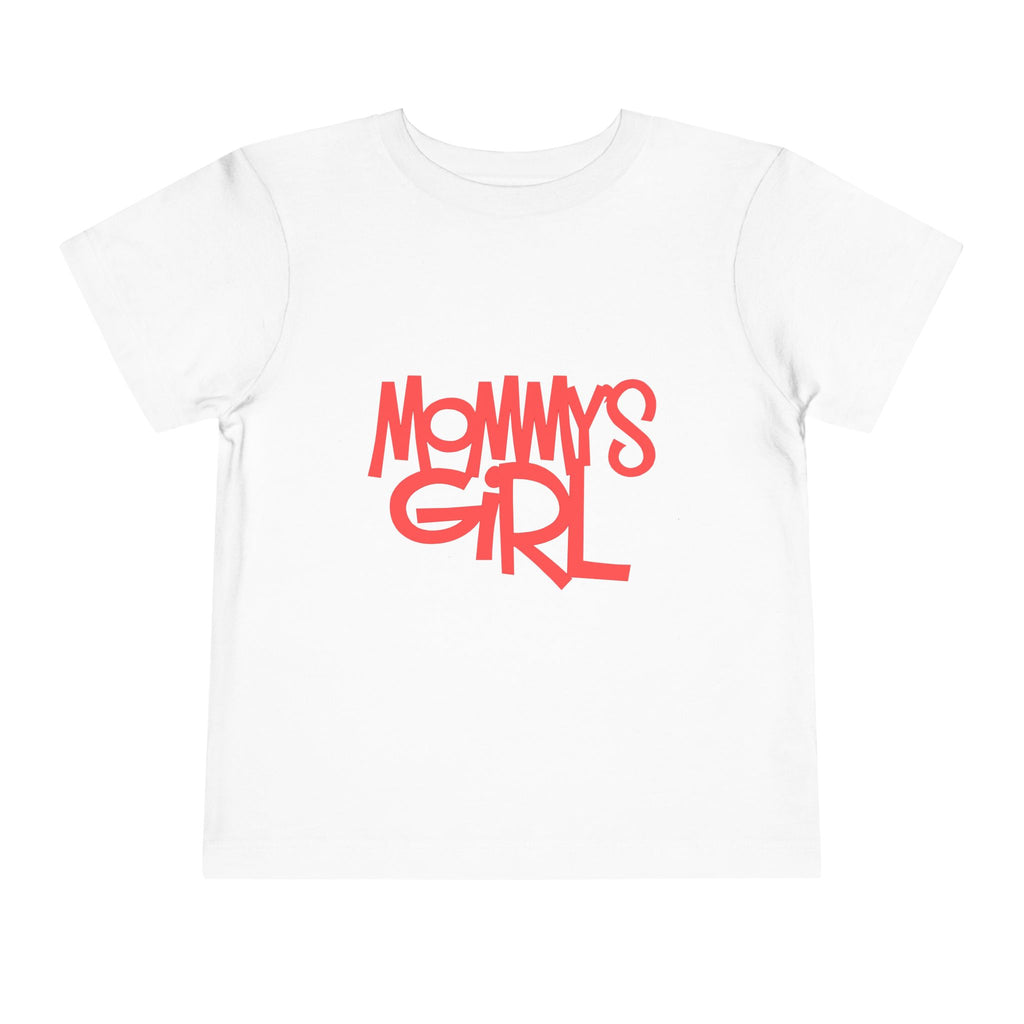Mommy's Girl Toddler Tee — Cute Pink Script Baby Shirt