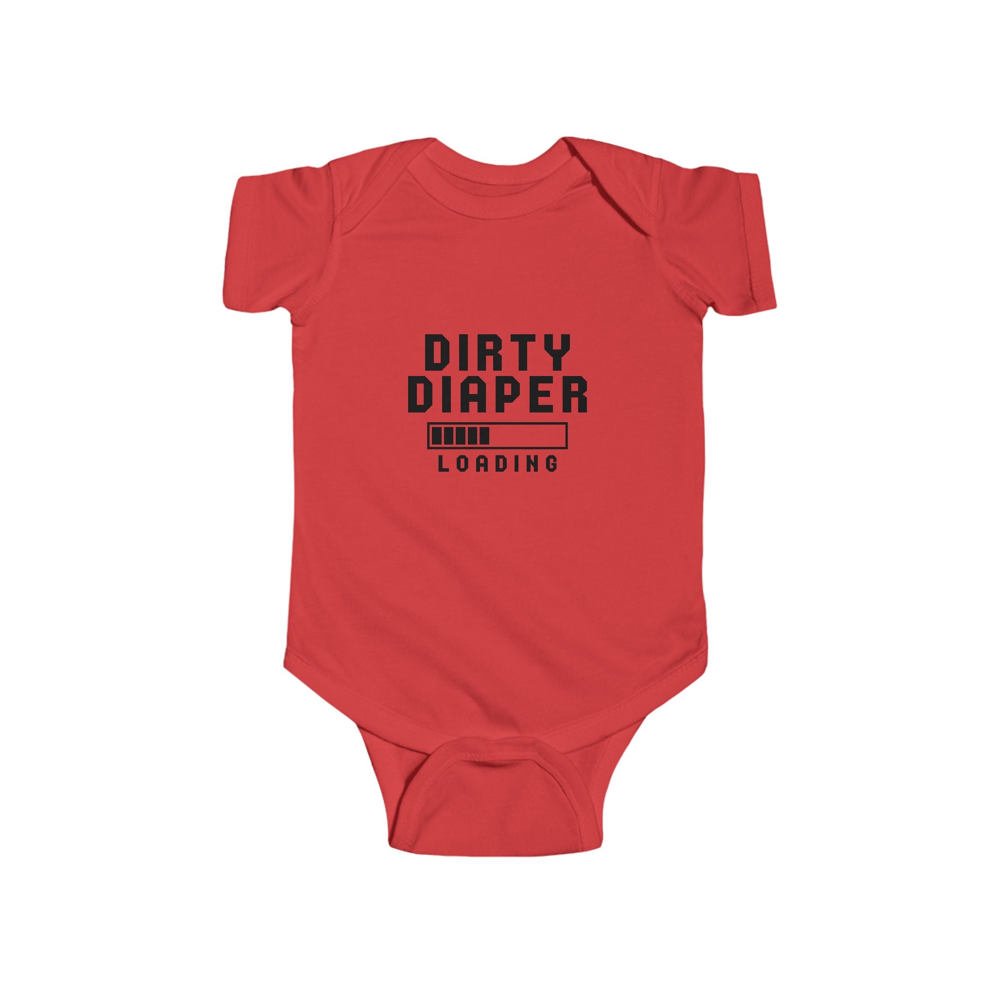 "Dirty Diaper Loading" Infant Bodysuit