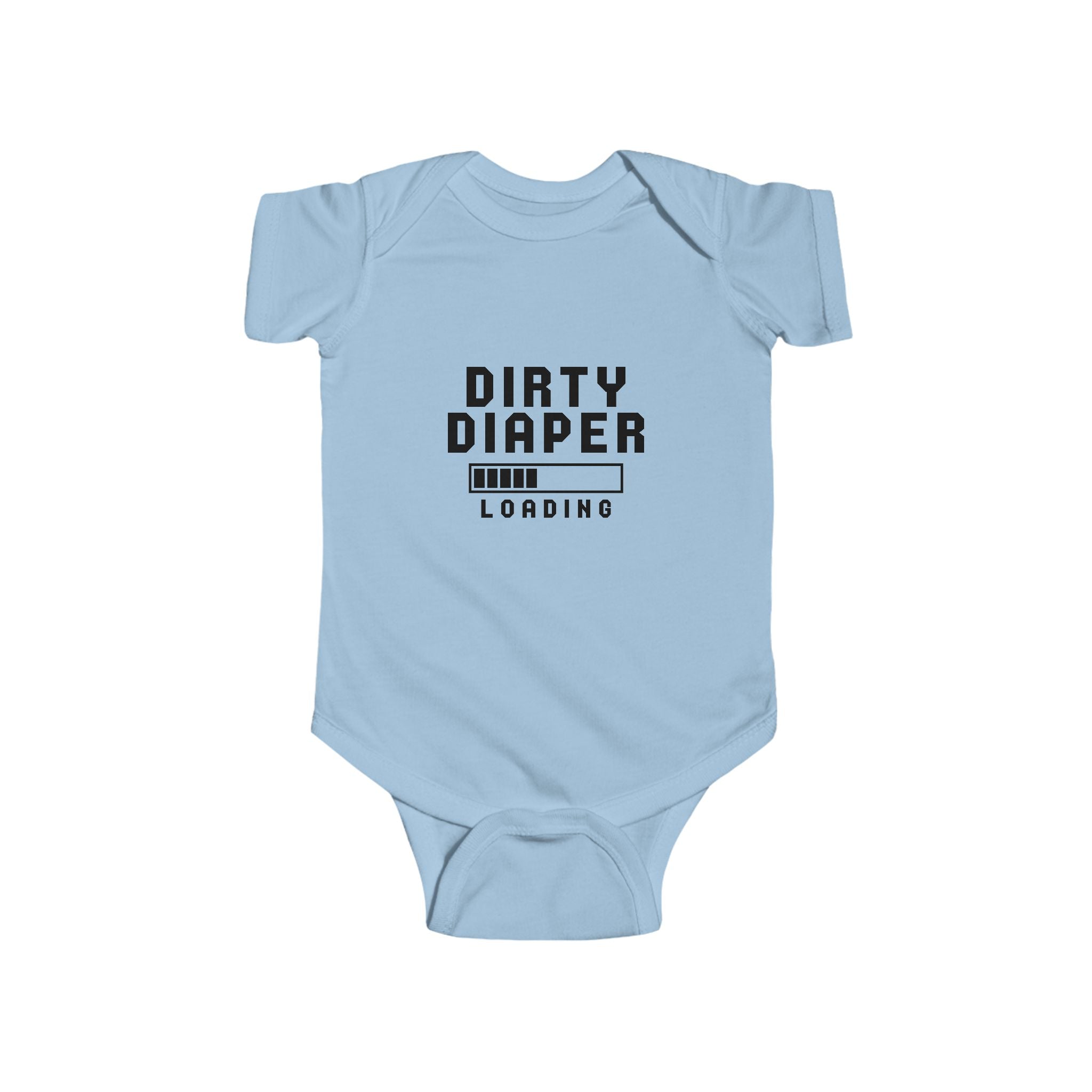 "Dirty Diaper Loading" Infant Bodysuit