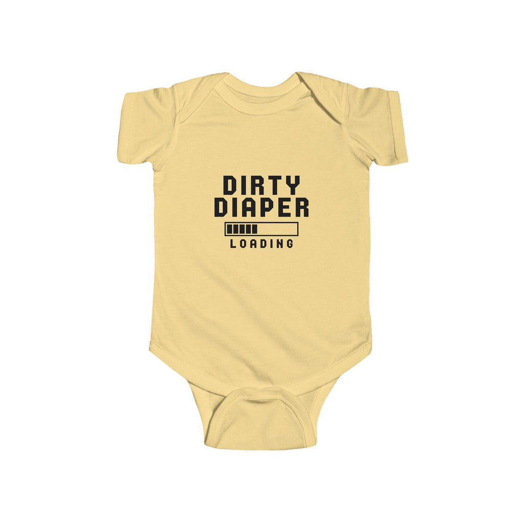 Dirty Diaper Loading Infant Bodysuit