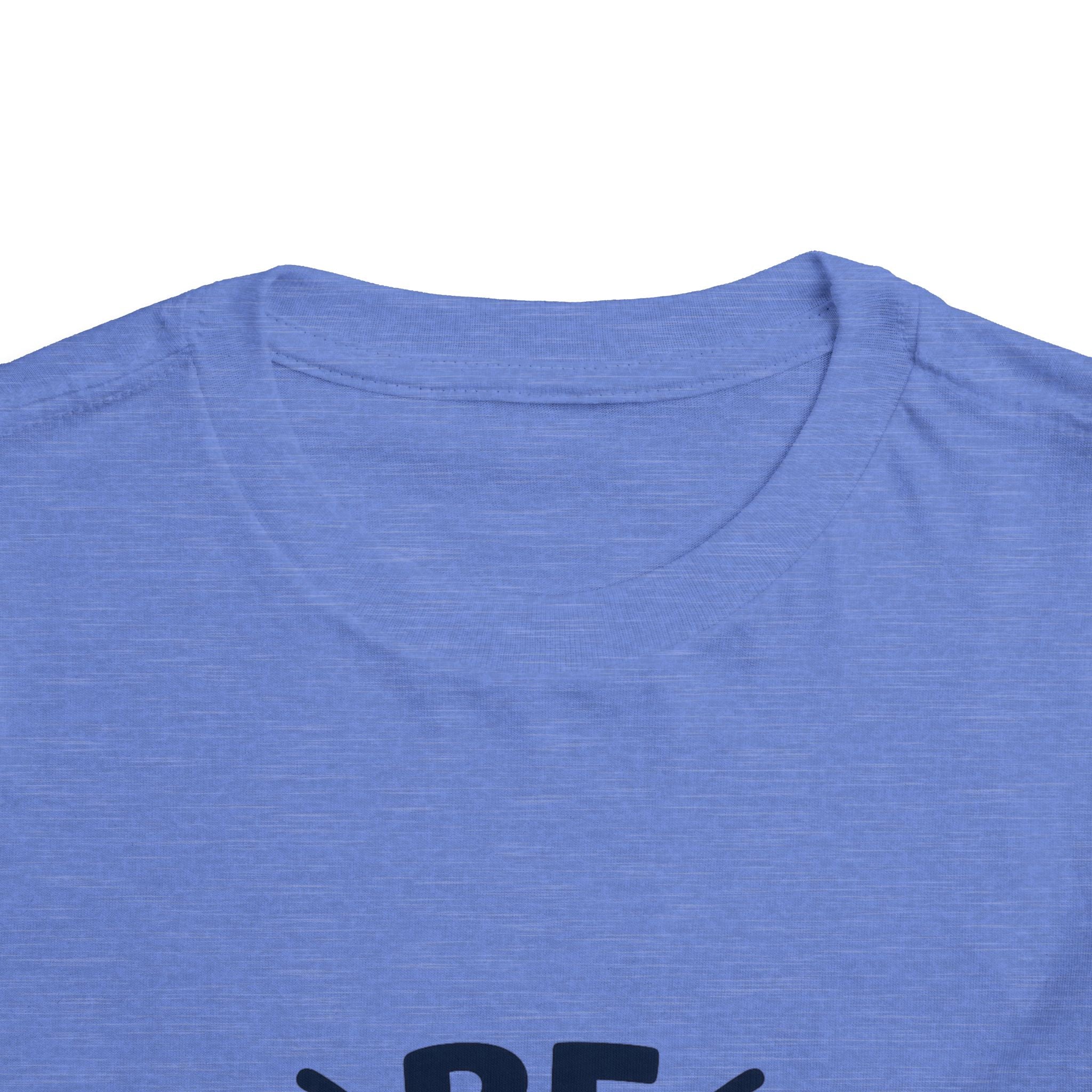 Be Nice Toddler Tee - Colorful Heart Kindness Shirt for Kids