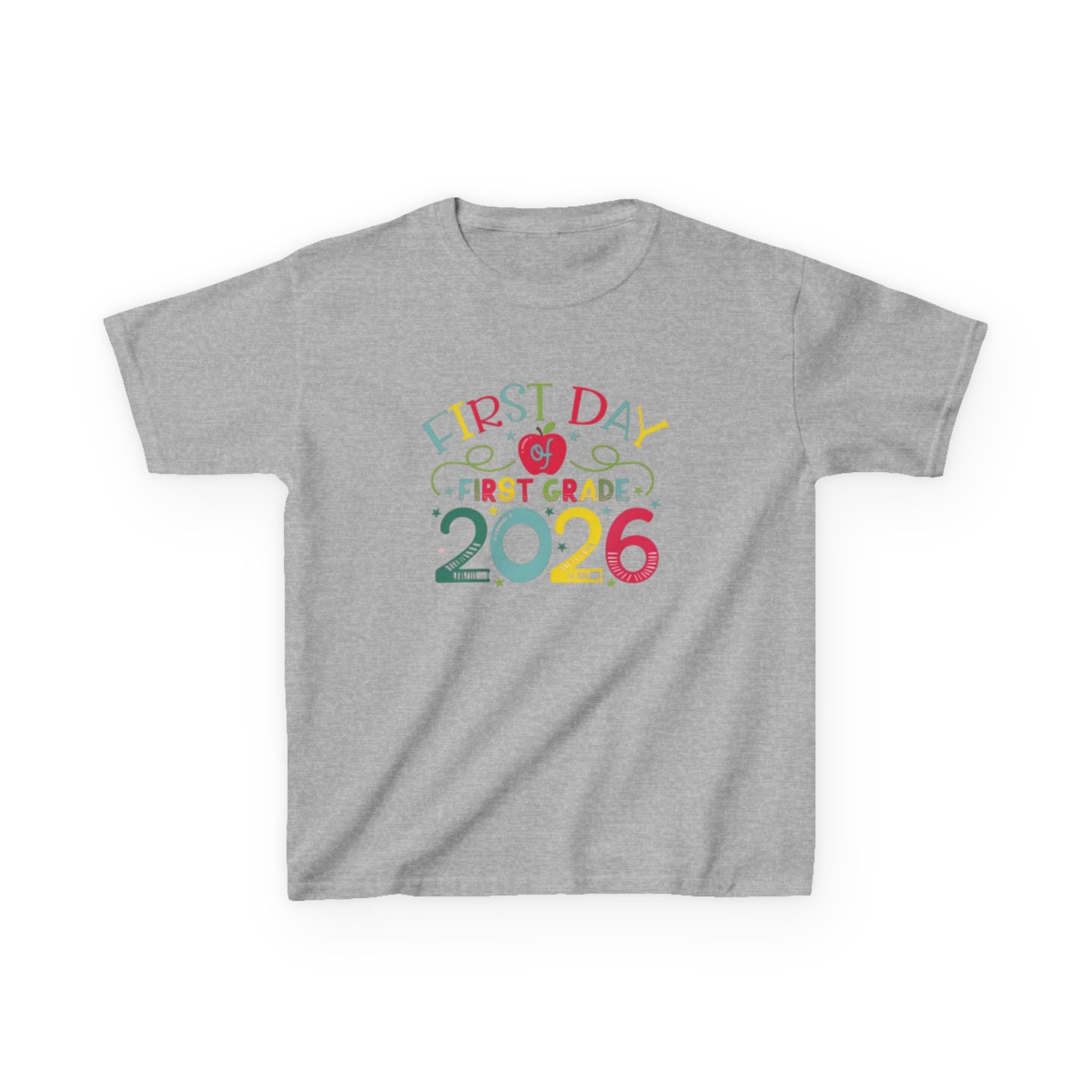 First Day First Grade 2026 Kids T-Shirt