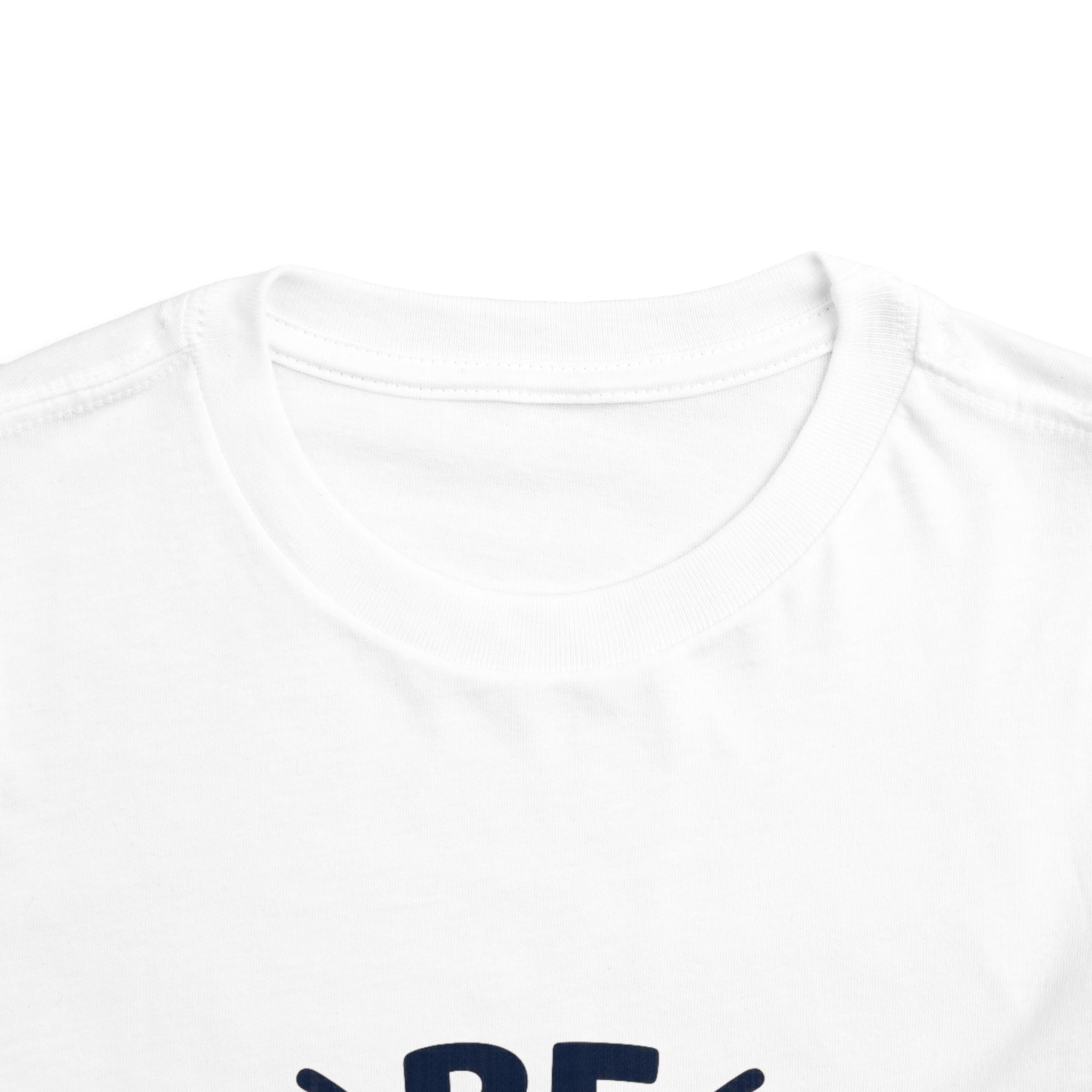 Be Nice Toddler Tee - Colorful Heart Kindness Shirt for Kids