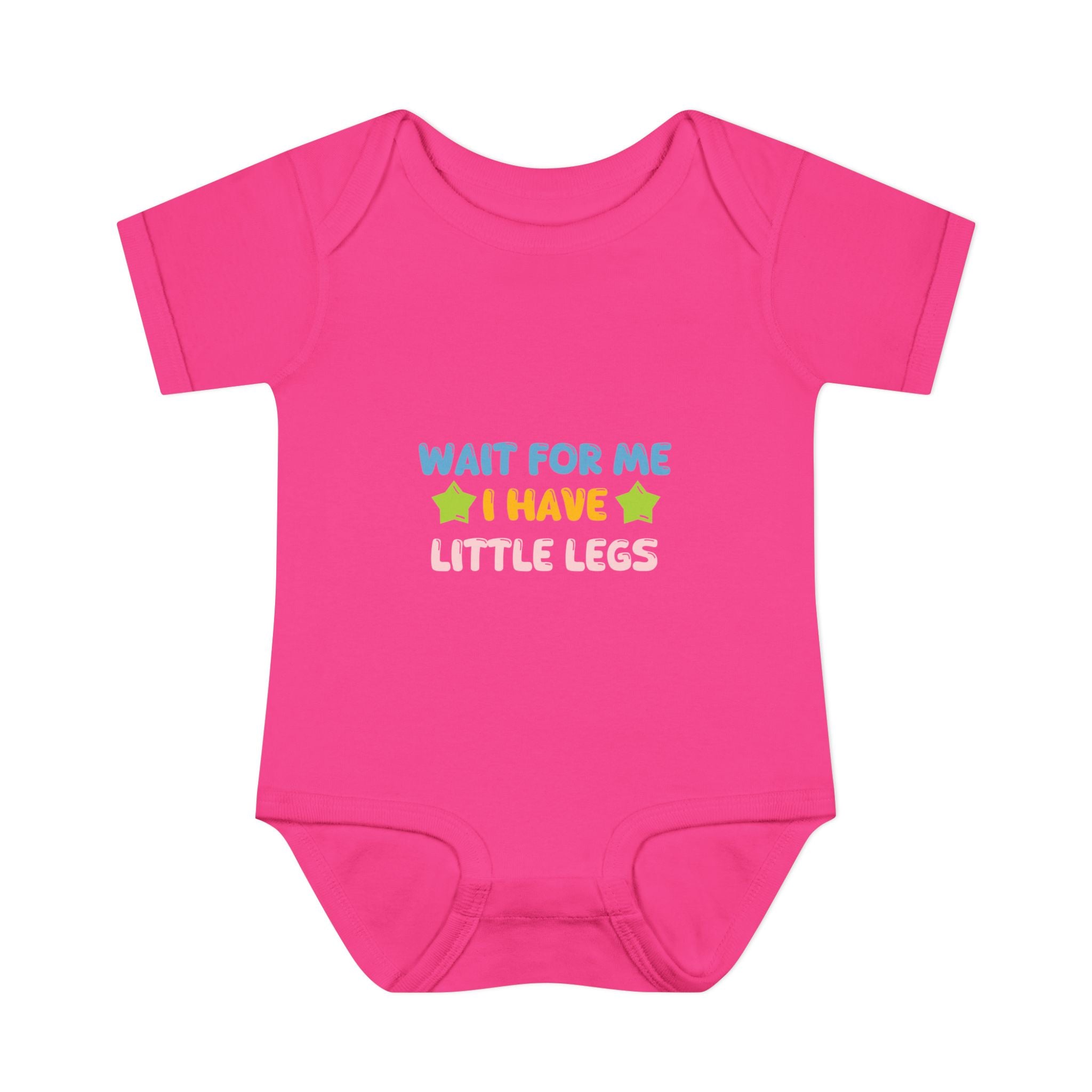 Infant Bodysuit - "Wait For Me I Have Little Legs"