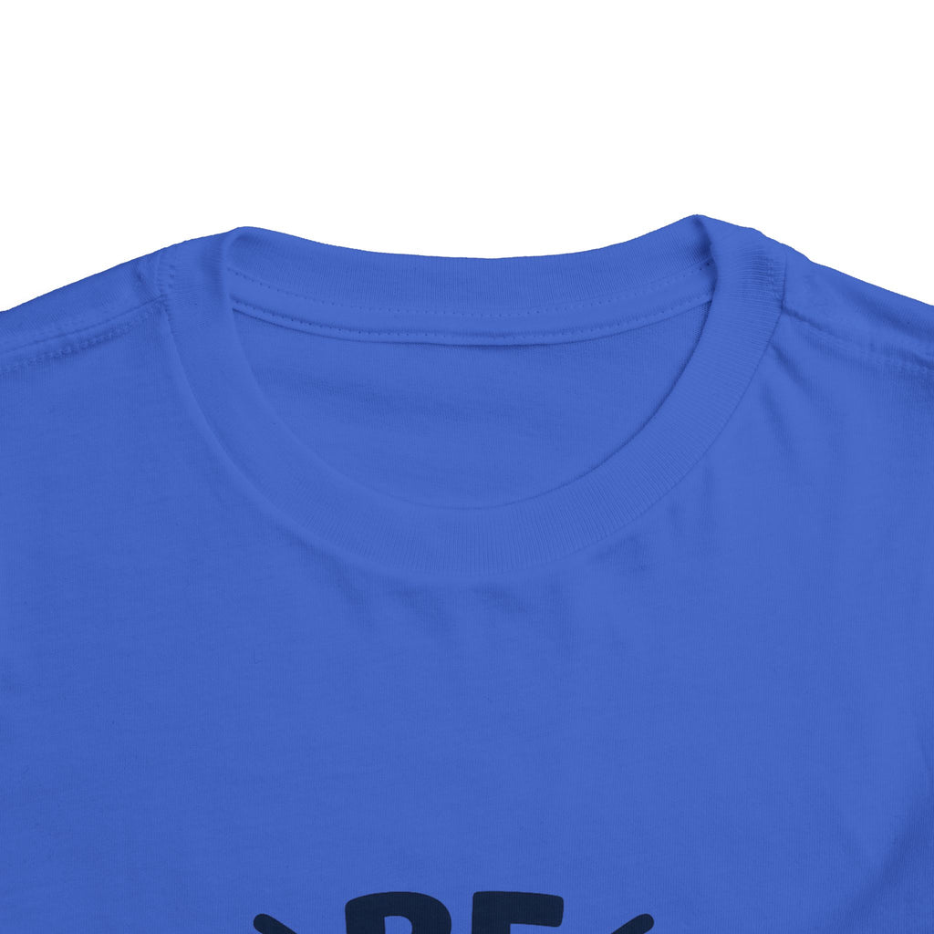 Be Nice Toddler Tee - Colorful Heart Kindness Shirt for Kids