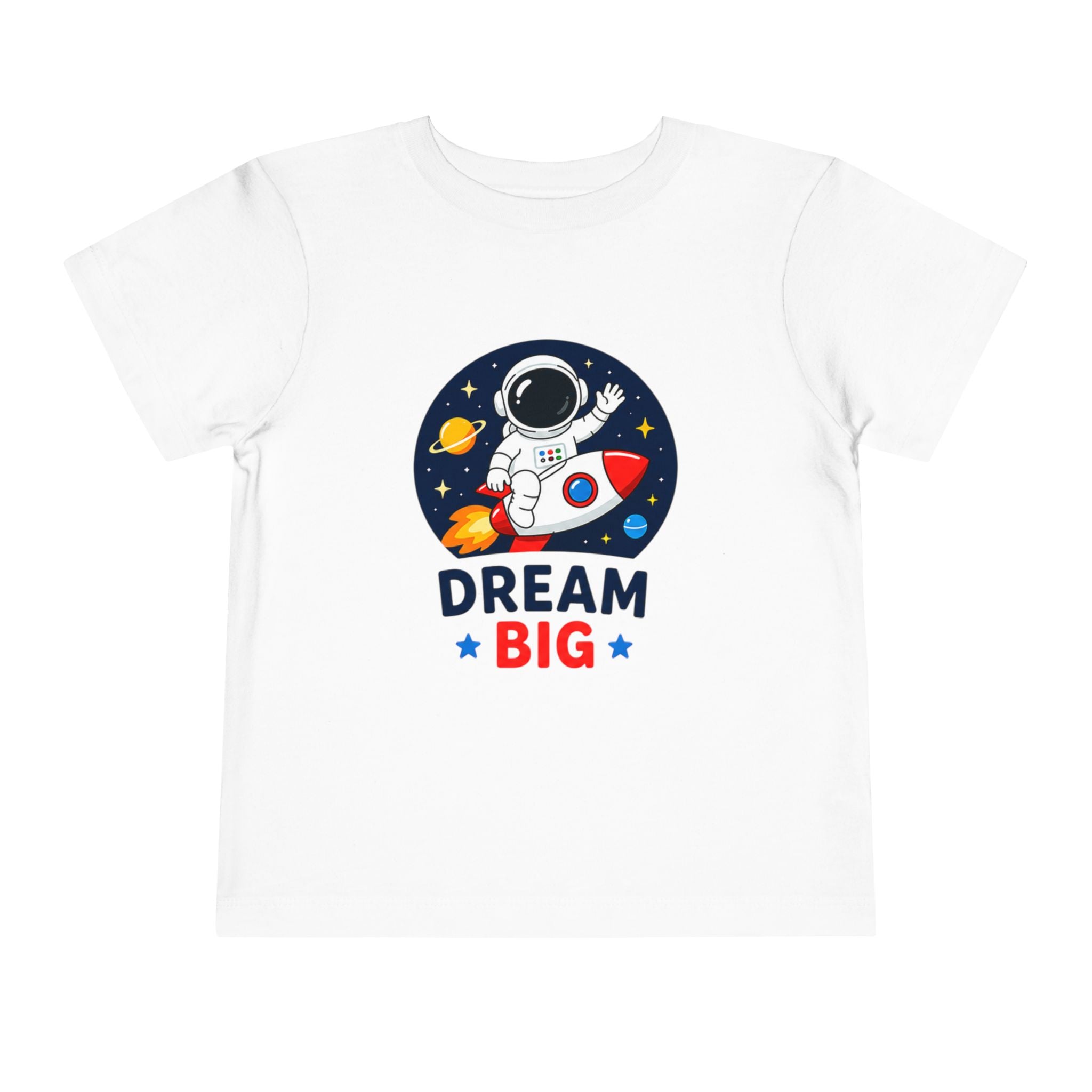 Toddler Tee - 'Dream Big' Astronaut Rocket Space Shirt