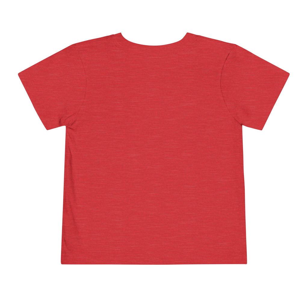 Toddler Tee — "Little Builder" Excavator Shirt for Kids