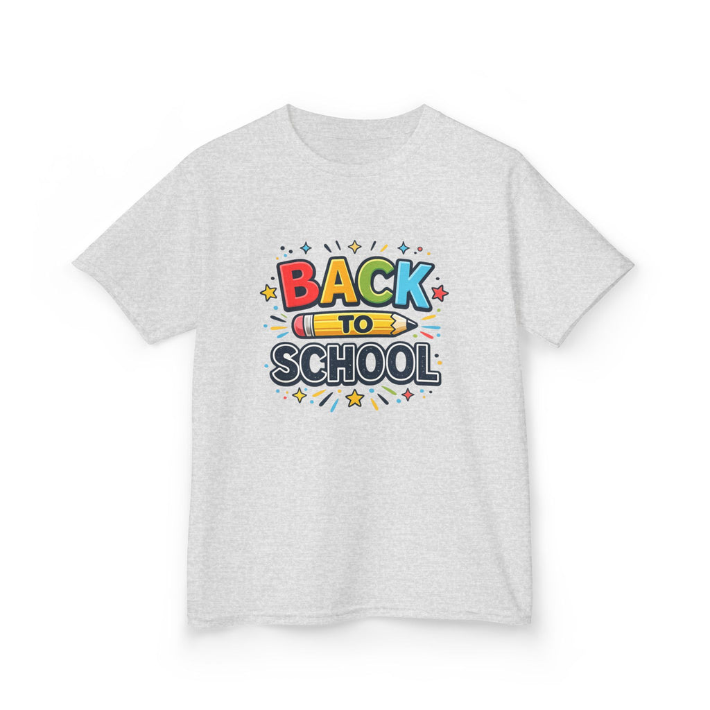 Back to School Kids T-Shirt — Colorful Pencil Design