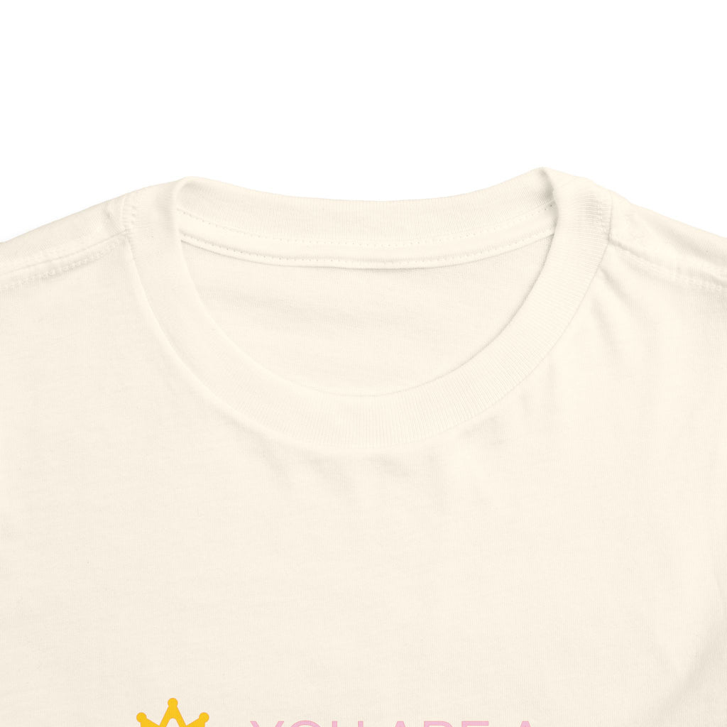 Toddler Tee - "You Are A Princess" Pink Crown Graphic